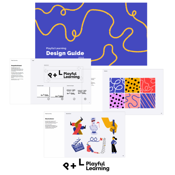 Visuel Identitet playful learing 2023