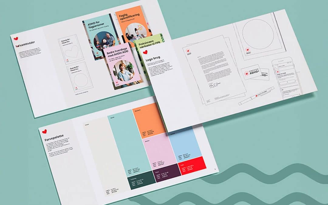 Center for adhd+ — Redesign af brandunivers — wayfab