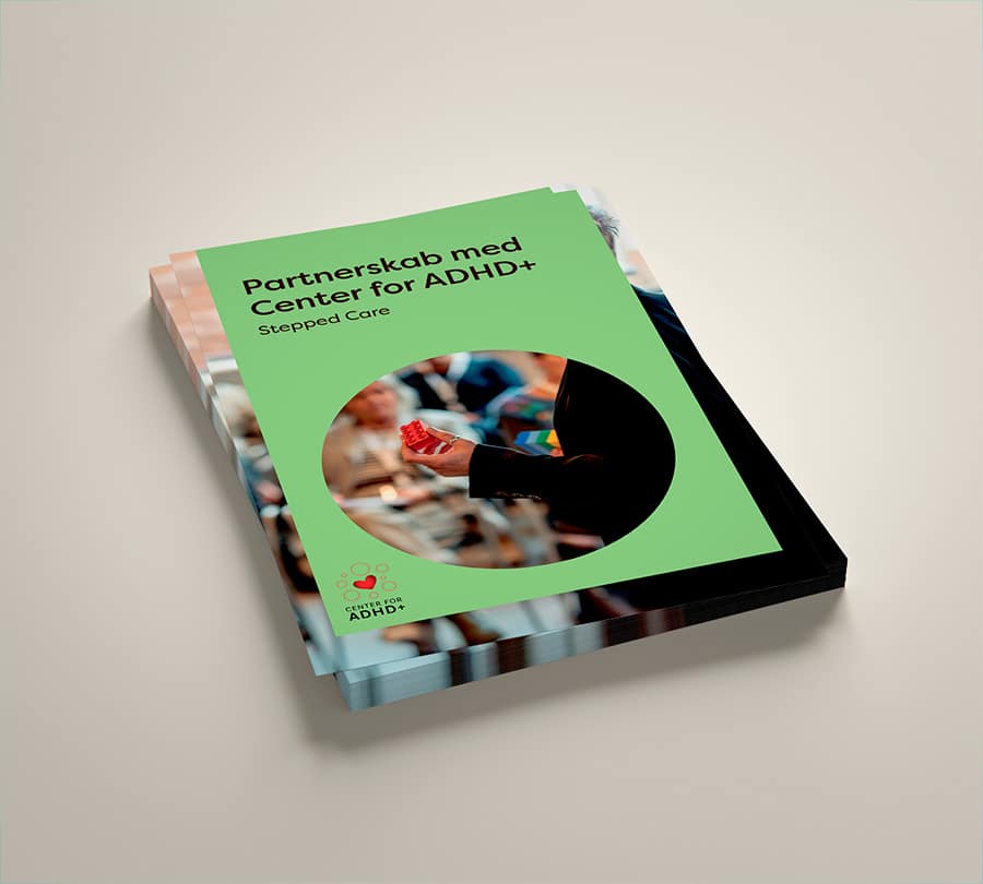 Center for adhd+ — grafisk design — wayfab